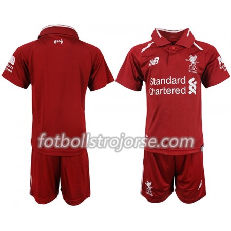 Liverpool Matchtröjor Barn Hemma Fotbollströja 2018-2019 Liverpool Matchtröjor Barn Hemma Fotbollströja 2018-2019